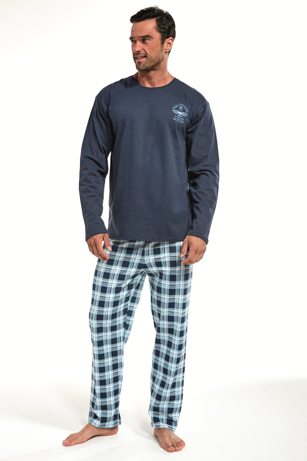 Herren Pyjamas 124/144 Aviation | AMIATEX.DE